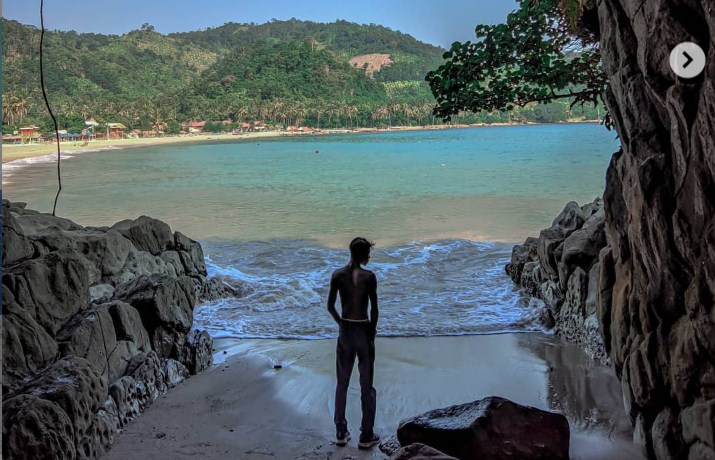 Lokasi Pantai Minang Rua Lokasi Pantai Minang Rua